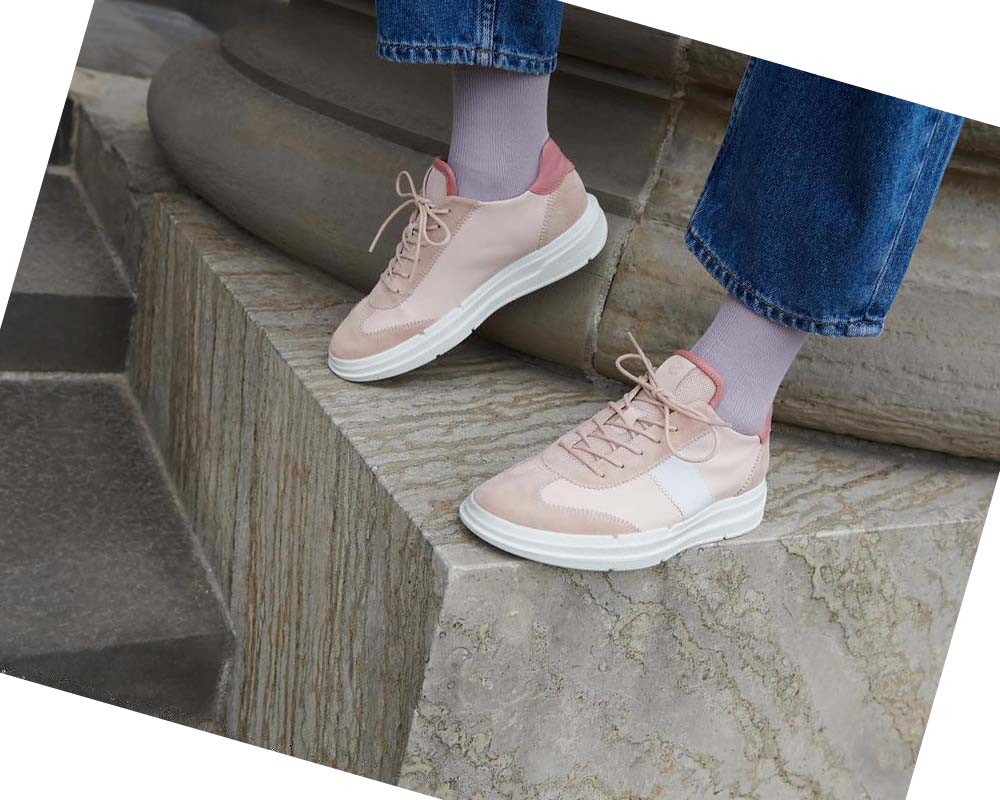 Ecco Soft X Retro-inspired Fritidssko Dame Rosa Brune | NO 85YXF